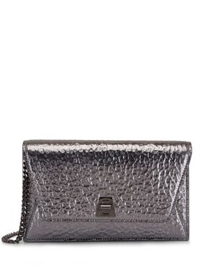 Akris Anouk leather crossbody bag - Silver