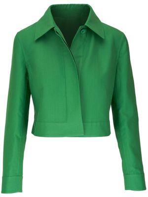 Akris Lewitt cropped jacket - Green