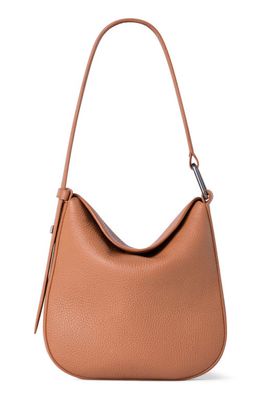 Akris Little Anna Leather Hobo Bag in 126 Cuoio