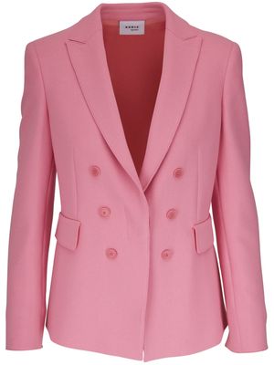 Akris Punto button-up single-breasted blazer - Pink