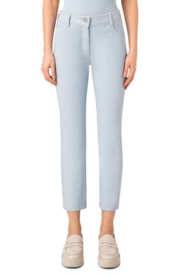 Akris punto Maru Ankle Tapered Leg Jeans in Sky