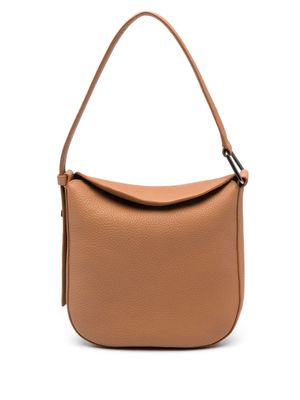 Akris small Anna leather tote bag - Brown