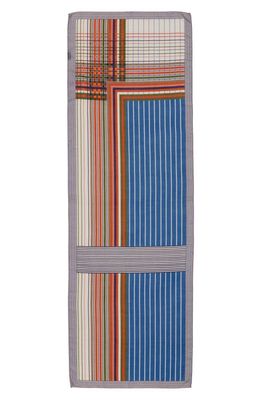 Akris Stripe Cashmere & Silk Scarf in Multi Color