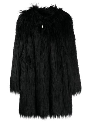 ALABAMA MUSE faux-fur cotton coat - Black