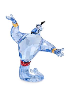 Aladdin Genie Crystal Figurine