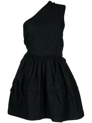 Alaïa Pre-Owned 2010s single-shoulder full dress - Black