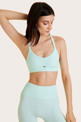 ALALA Barre Cami Bra in Mint 