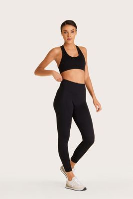 ALALA Barre Racer Bra in Black 