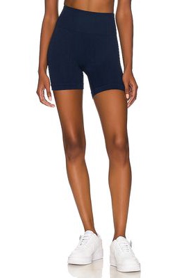 ALALA Barre Seamless Short in Navy