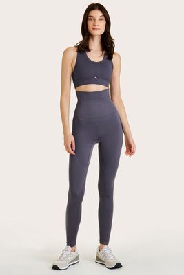 ALALA Barre Super Hi Rise Legging in Greystone