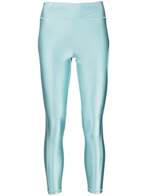ALALA slim-cut metallic leggings - Blue