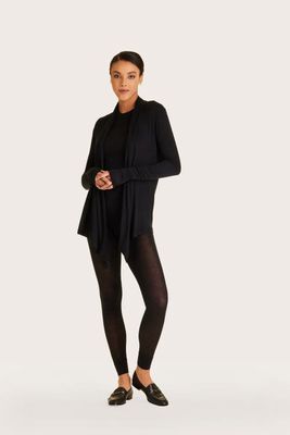 ALALA Washable Cashmere Cardigan in Black