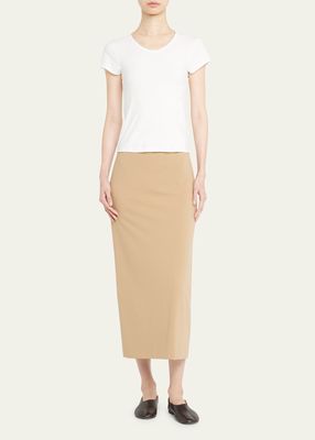 Alania Straight Maxi Skirt