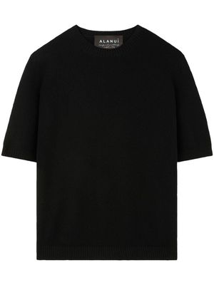 Alanui A Finest Knit crew-neck T-shirt - Black