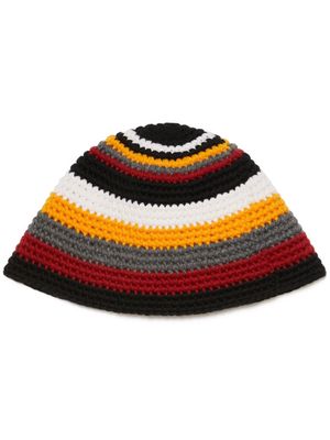 Alanui Antarctic Circle wool bucket hat - Multicolour