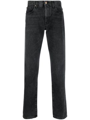 Alanui Arctic Ocean straight-leg jeans - Black