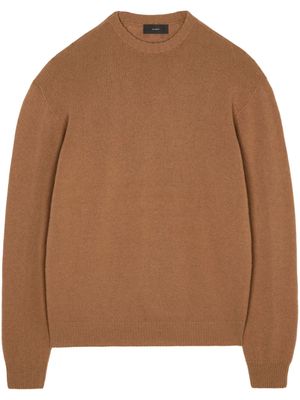 Alanui crew-neck knitted jumper - Brown