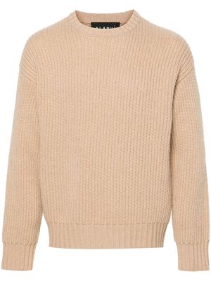 Alanui Finest cable-knit jumper - Neutrals