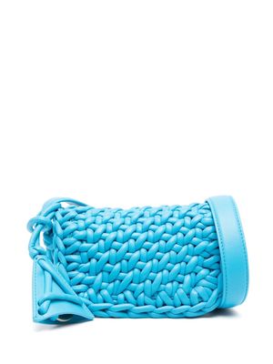 Alanui Icon leather mini bag - Blue