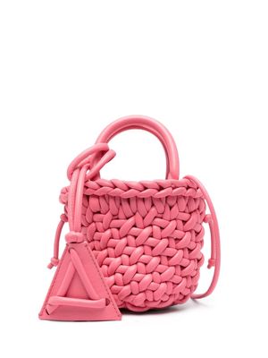 Alanui Icon leather mini bag - Pink