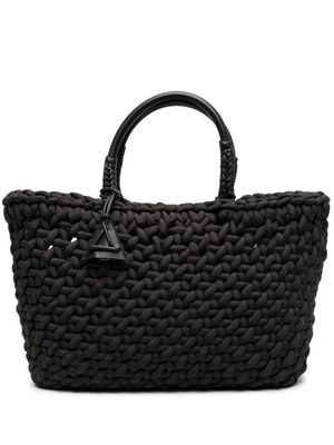 Alanui Icon leather tote bag - Black
