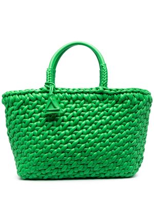 Alanui Icon leather tote bag - Green
