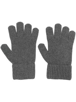 Alanui logo-embellished gloves - Grey