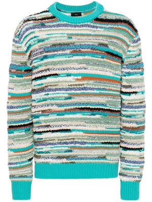 Alanui Madura I chunky-knit jumper - Blue
