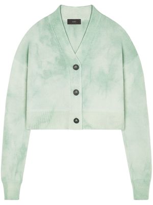 Alanui Magic Journey tie-dye cardigan - Green