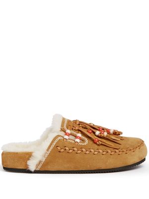 Alanui The Journey mules - Brown