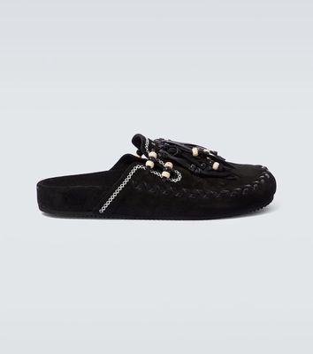 Alanui The Journey suede slippers