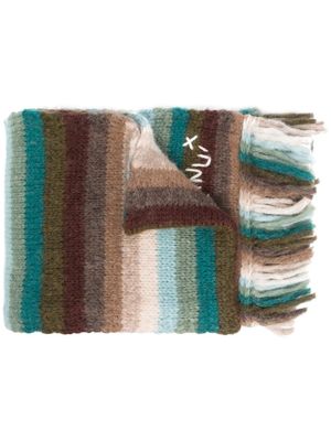 Alanui Under the Northern Sky scarf - Neutrals