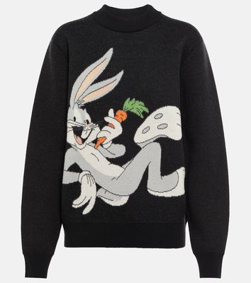 Alanui x Looney Tunes Bugs Bunny virgin wool sweater