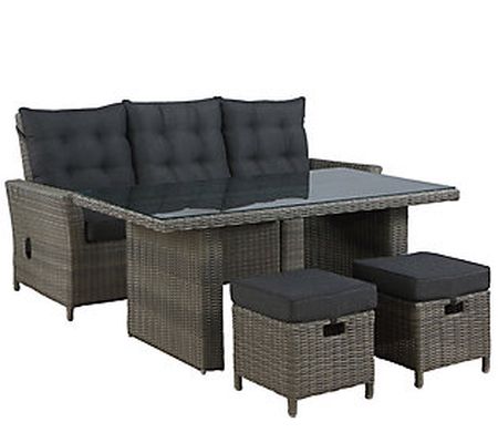 Alaterre Furniture Asti 4-Piece Seating Set