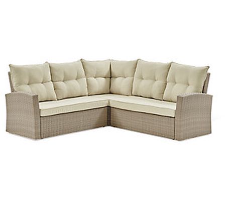 Alaterre Furniture Canaan Large Sectional Sofa with Cushions