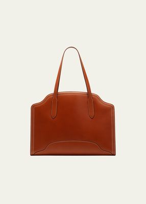 Alba Cabas Leather Handbag
