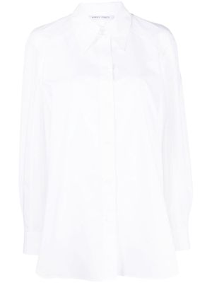 Alberta Ferretti button-up cotton shirt - White