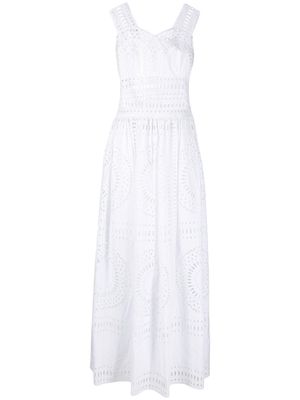 Alberta Ferretti cut-out maxi dress - White