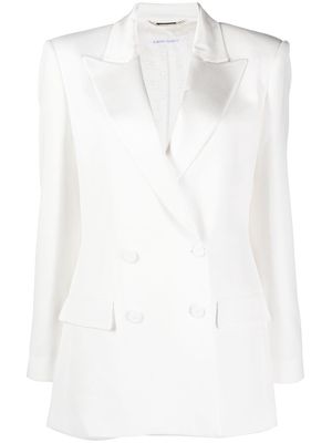 Alberta Ferretti double-breasted tailored blazer - White