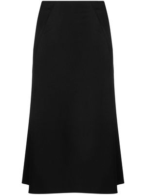 Alberta Ferretti high-waisted A-line skirt - Black