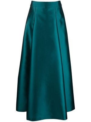 ALBERTA FERRETTI high-waisted full skirt - Blue
