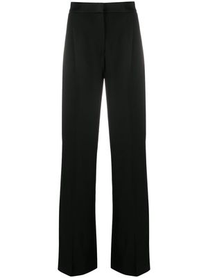 Alberta Ferretti wide high-waisted trousers - Black