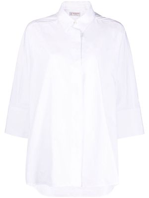 Alberto Biani classic-collar cotton shirt - White