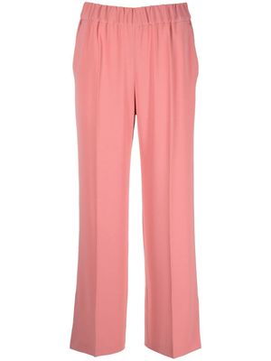 Alberto Biani cropped wide-leg trousers - Pink