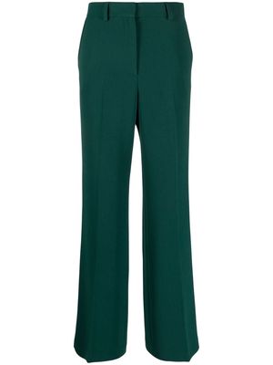 Alberto Biani flared tailored trousers - Green