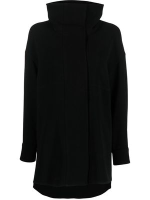 Alberto Biani high-neck jacket - Black
