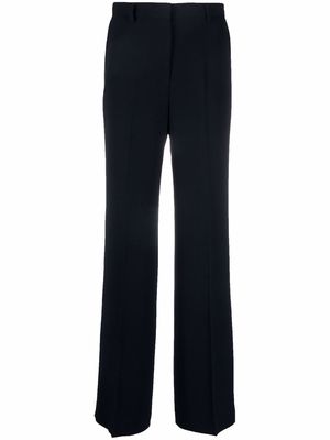 Alberto Biani high-waist tailored trousers - Blue
