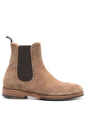 Alberto Fasciani Camil suede ankle boots - Neutrals