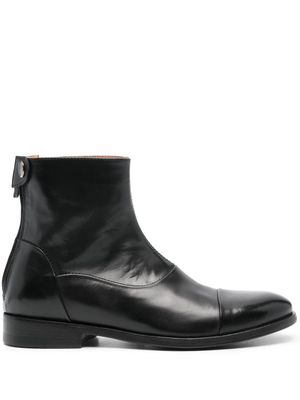 Alberto Fasciani Gill 70009 leather ankle boots - Black