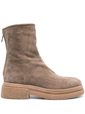 Alberto Fasciani Gill suede ankle boots - Brown